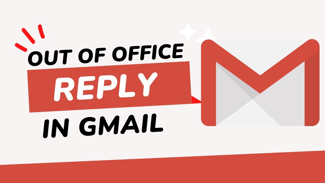 Setting up an out-of-office message in Gmail